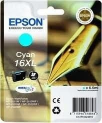 Epson 16XL / 1632 /WF2010W /WF2510 /WF2520NF /WF2530 /WF2540 /WF2630 /WF2650 /WF2660 /WF2750 Mavi Orjinal Kartuş