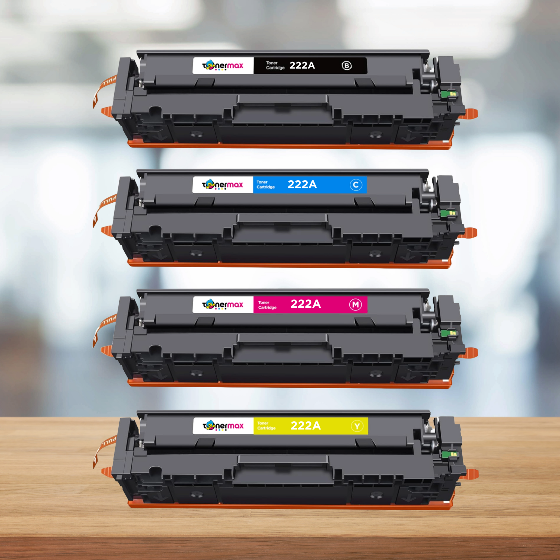 HP 222A - W2220A Muadil Toner Takım - Çipli