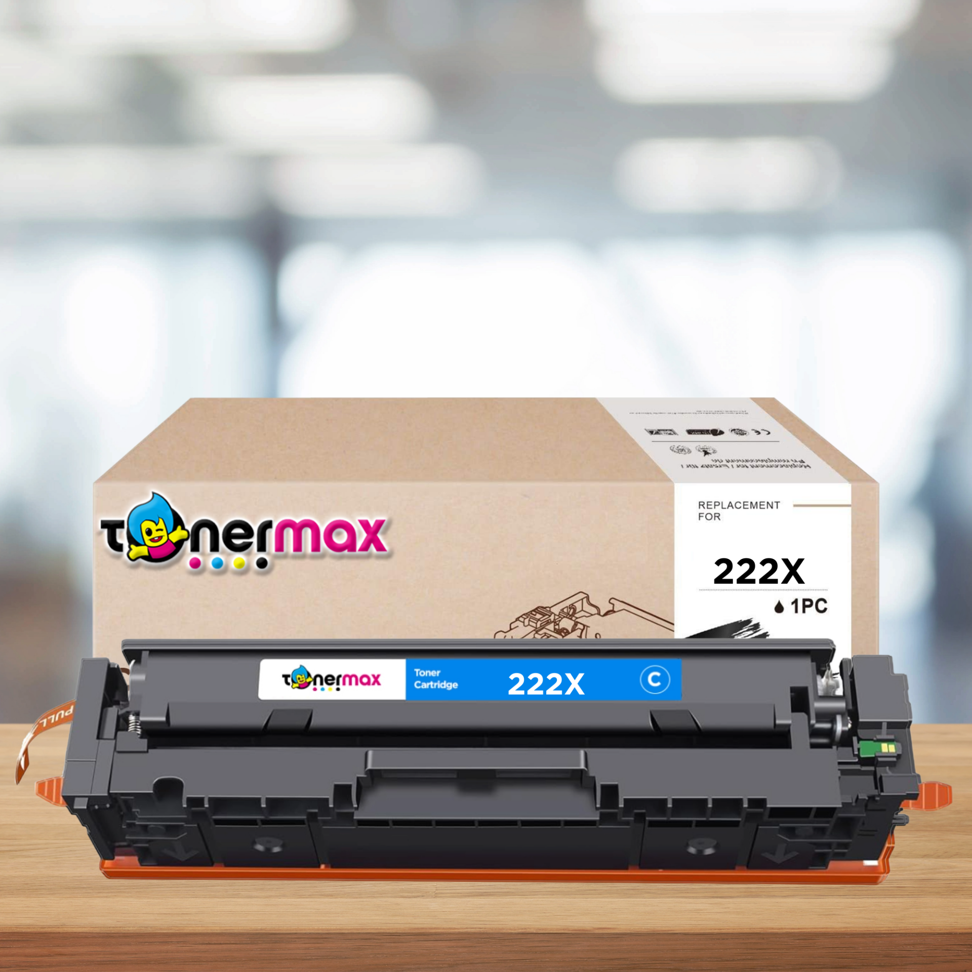 HP 222A - W2220A Muadil Toner Mavi - Çipli
