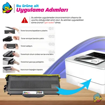 Brother TN-2150 / DCP-7030, DCP-7040, DCP-7045N, HL-2140, HL-2150N, HL-2170W, MFC-7320, MFC-7440N, MFC-7840W A Plus Muadil Toneri