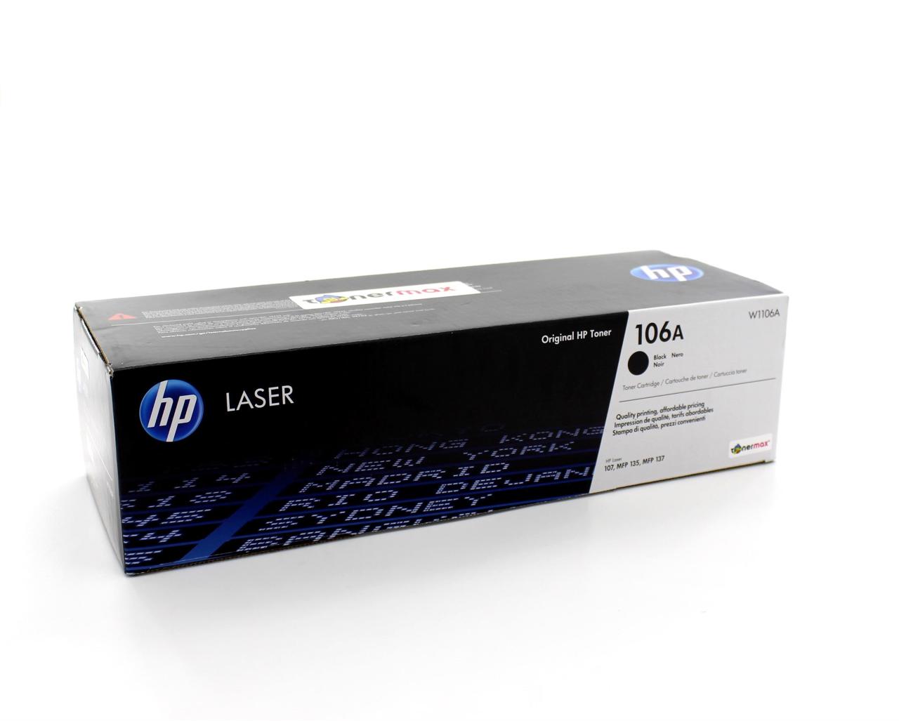 Hp 106A W1106A Orjinal Toneri / 107A / 107W / MFP 135W / MFP 137fnw