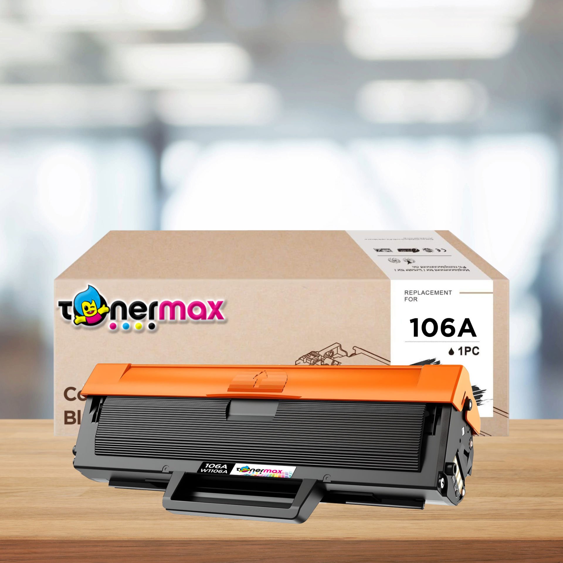 Hp 106A W1106A Muadil Toner - Çipli ( Yeni Versiyon )/ 107A / 107W / MFP 135W / MFP 137fnw