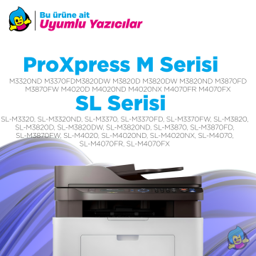 Samsung MLT-D203L Muadil Toner / SL-M3820 / SL-M3870 / SL-M4020 / SL-M4070