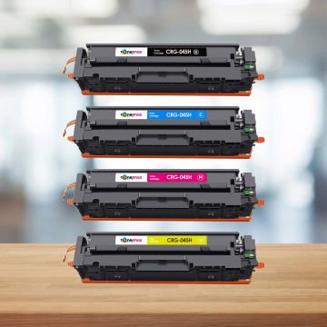 Canon CRG-045H Set Muadil Toneri/ LBP-611Cn / LBP-613Cdw / MF-631Cn / MF-633Cdw / MF-635Cx -Eco
