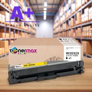 Hp 415X W2032X Sarı Muadil Toner A Plus / Color LaserJet Pro M454 / M479 · Enterprise M455 / M480