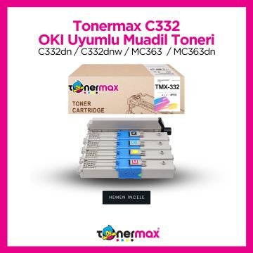 Oki C332 / MC363 Set Muadil Toneri - Kampanyalı