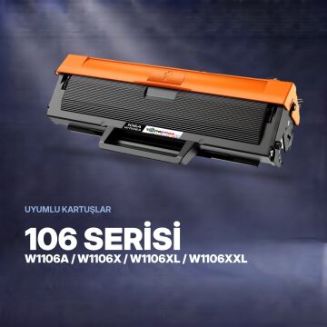 Hp 106A W1106A Toner Tozu 1000 GR. / 107A / 107W / MFP 135W / MFP 137fnw