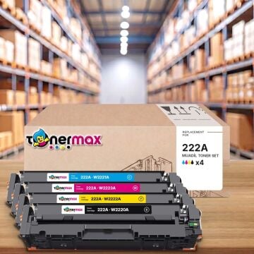 Hp 222A- W2220A  Muadil Toner Takım - Çipli / LaserJet Pro 3201 |3204 | 3288 | 3303﻿- Çipli
