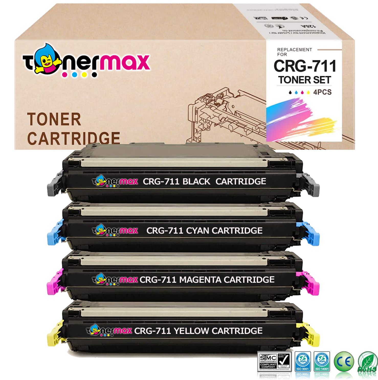 Canon CRG-711 Muadil Toner Set / MF-9170 / MF-9220 / MF-9280 / LBP-5300 / LBP-5360