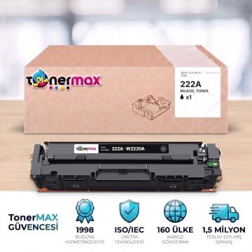 Hp 222A- W2220A  Muadil Toner Siyah - Çipli / LaserJet Pro 3201 |3204 | 3288 | 3303