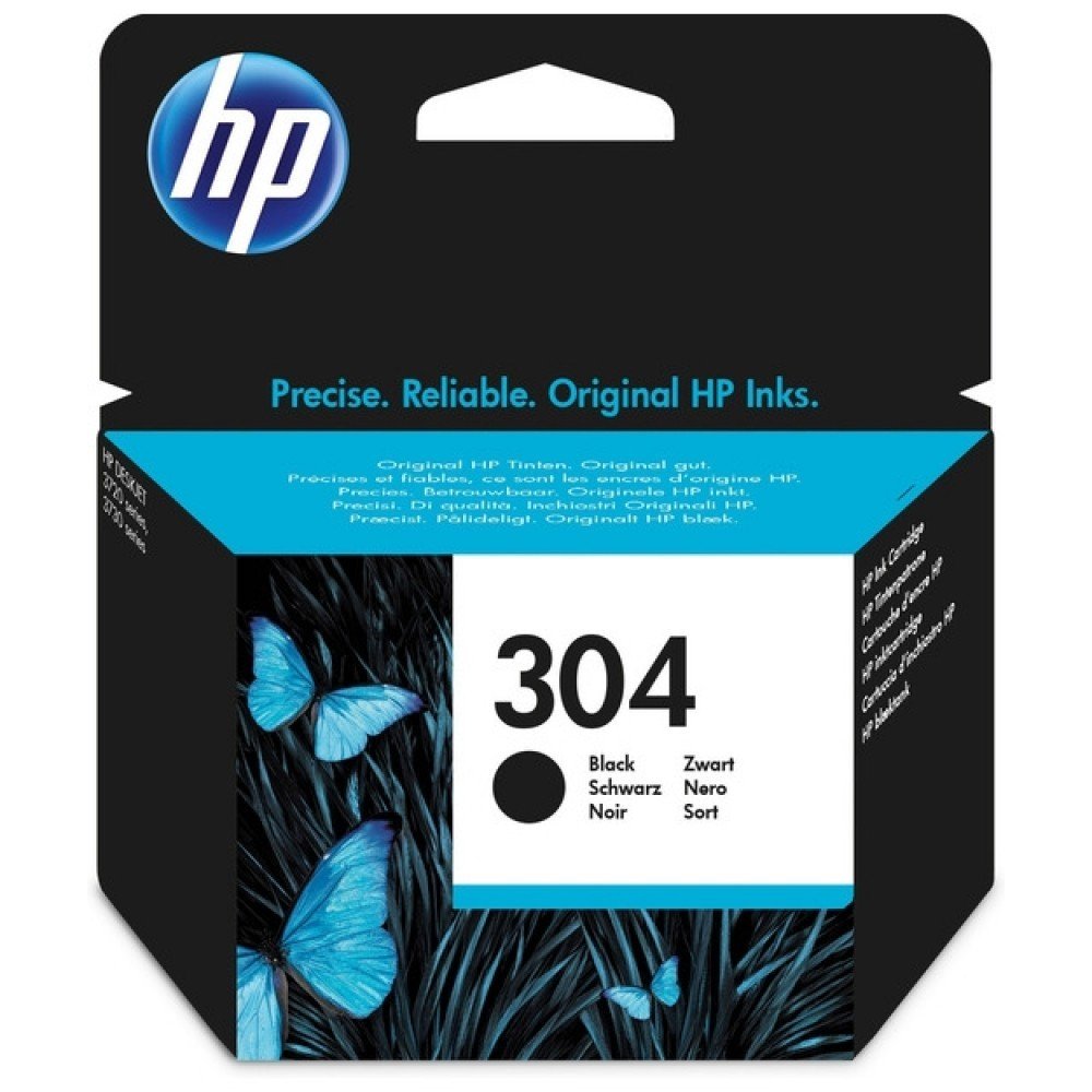 Hp 304 N9K06AE Siyah Orjinal Kartuş/ Deskjet 2600/2620/2630 / 3720 / 3730 / 3732
