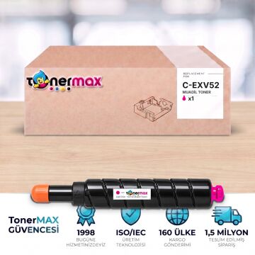 Canon C-EXV52 Kırmızı Muadil Toner - Çipli / IR-ADV DX C7700 / C7765 / C7770 / C7780