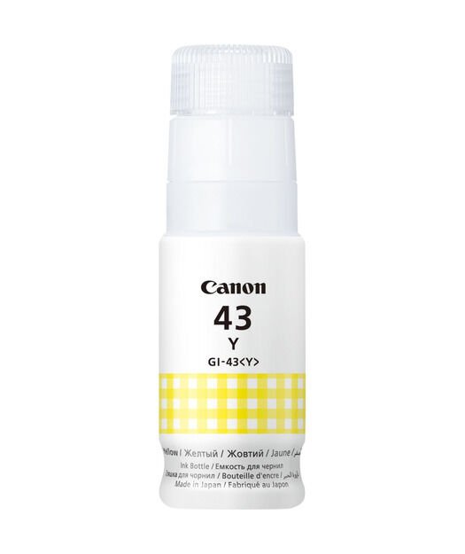 Canon GI-43 / 4689C001 Sarı Orjinal Mürekkep / Pixma G540 / G640
