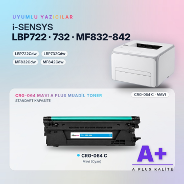 Canon CRG-064 Mavi Muadil Toner A Plus / LBP722Cdw / LBP732Cdw / MF832Cdw / MF842Cdw