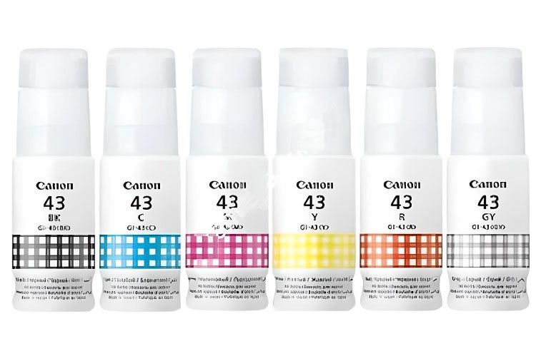 Canon GI-43 Set Orjinal Mürekkep / Pixma G540 / G640