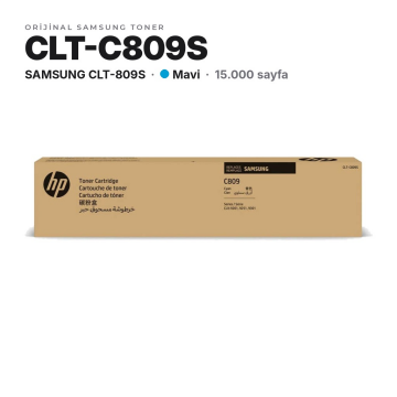 Samsung CLT-C809S / CLX-9201 / CLX-9251 / CLX-9301 Mavi Orjinal Toner