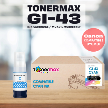 Canon GI-43 Muadil Mürekkep Set / Pixma G540 / G640