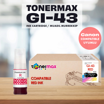 Canon GI-43 Muadil Mürekkep Set / Pixma G540 / G640