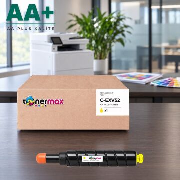 Canon C-EXV52 Sarı Muadil Toner AA Plus / IR-ADV DX C7700 / C7765 / C7770 / C7780