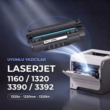 HP Q5949A / 1160 / 1320 / 3390 / 3392 Muadil Toneri -  A Plus