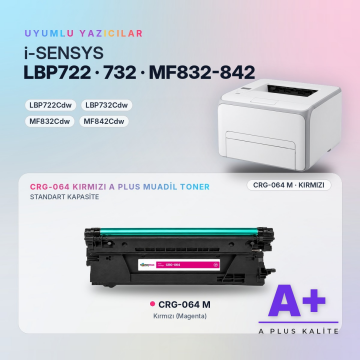 Canon CRG-064 Kırmızı Muadil Toner A Plus / LBP722Cdw / LBP732Cdw / MF832Cdw / MF842Cdw