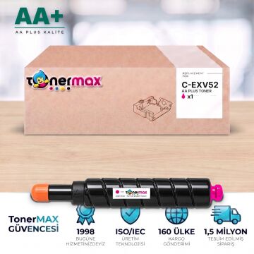 Canon C-EXV52 Kırmızı Muadil Toner AA Plus / IR-ADV DX C7700 / C7765 / C7770 / C7780