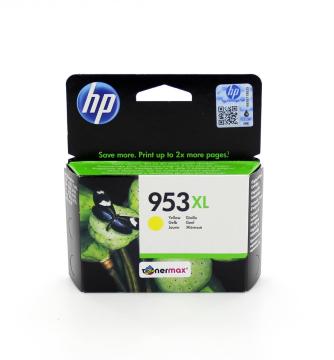 Hp 953XL F6U18AE Sarı Orjinal Kartuş/ Officejet Pro 8210 / 8218 / 8710 / 8715 / 8720 / 8725