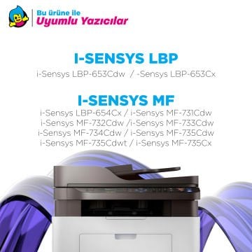 Canon CRG-046 Muadil Toner Set/ LBP653 / LBP654 / MF732 / MF734 / MF735 Set Muadil Toneri