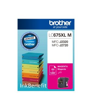 Brother LC675XL / MFC-J2320 / MFC-J2720 Kırmızı Orjinal Kartuş