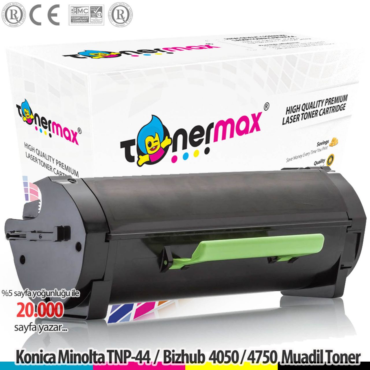 Minolta TNP-44 / Bizhub 4050/4750 (A6VK01H) Muadil Toner