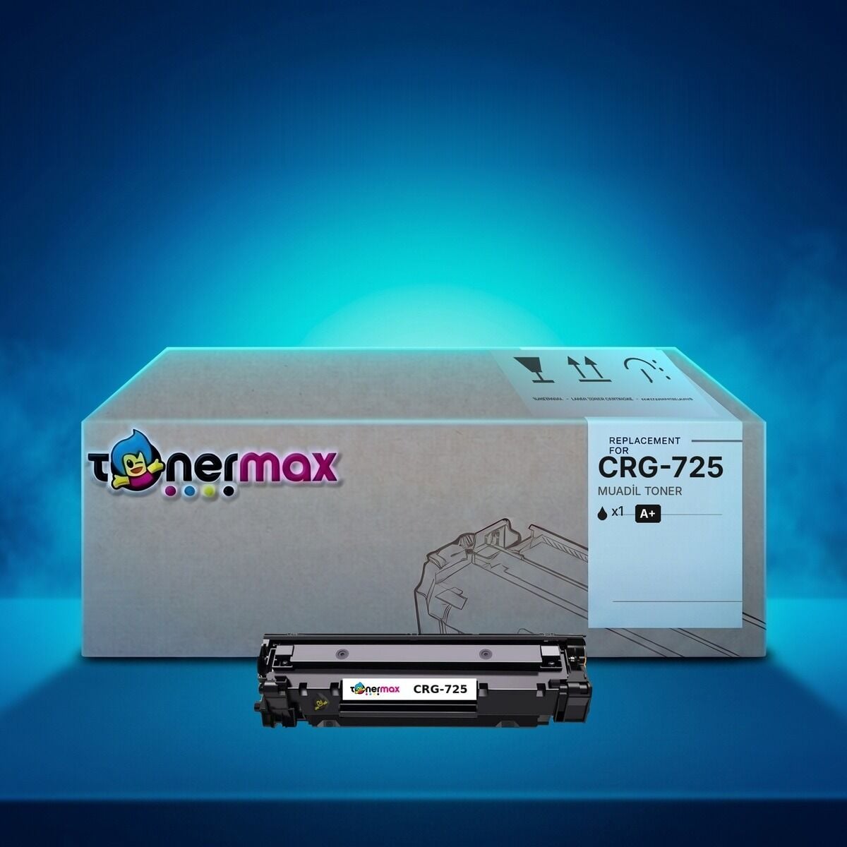 TonerMAX® CRG725 Muadil Toner — Japon Tozu — Daha Kaliteli Baskı