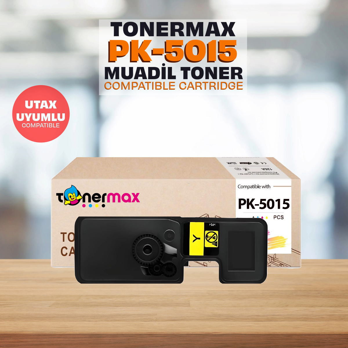 Utax PK-5015 Y / P-C2566 / P-C2650 / P-C 2655 Sarı Muadil Toner