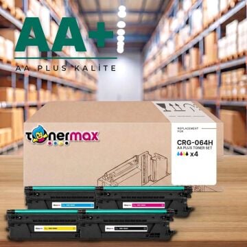 Canon CRG-064H CMYK Muadil Toner Seti AA Plus / LBP722Cdw / LBP732Cdw / MF832Cdw / MF842Cdw