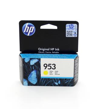 Hp 953 F6U14AE Sarı Orjinal Kartuş / Officejet Pro 8210 / 8218 / 8710 / 8715 / 8720 / 8725