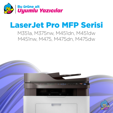 HP 305A / CE410A Siyah Muadil Toner / Pro 400 M351 / M451 / M475