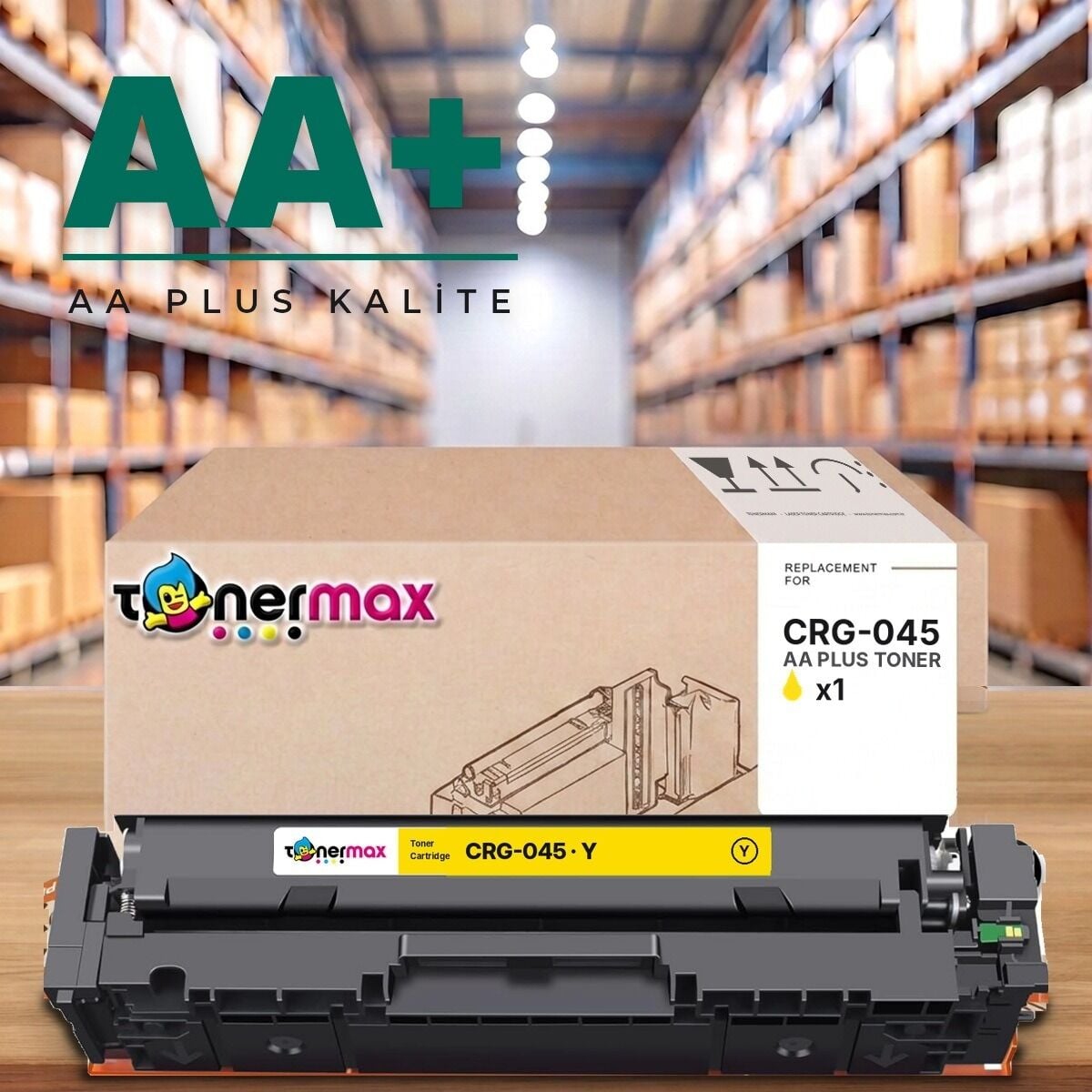 Canon CRG-045 Y Sarı AA Plus muadil toner