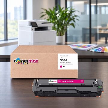 HP 305A / CE413A / Pro 400 M351 / M451 / M475 Kırmızı Muadil Toneri - Ekonomik