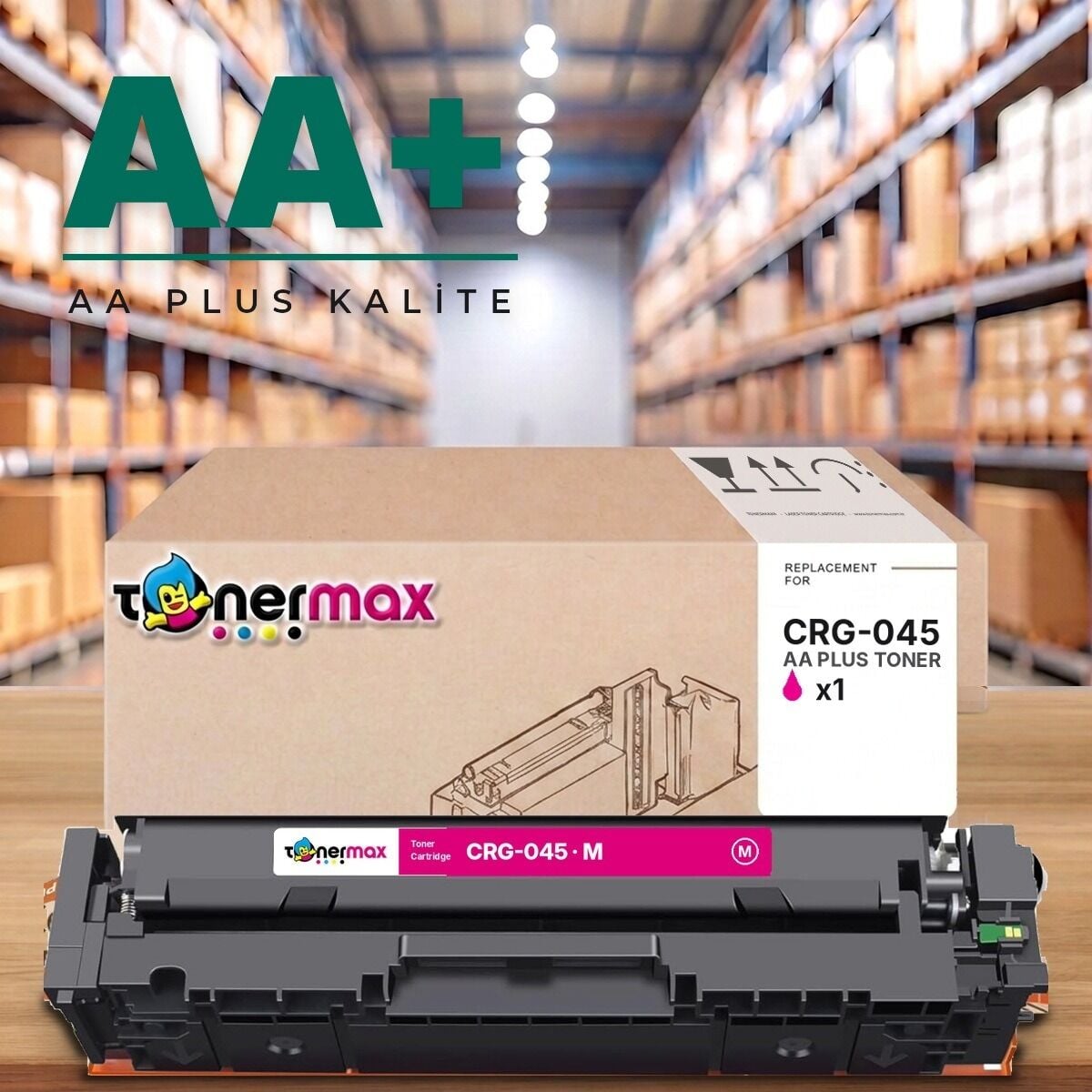 Canon CRG-045 M Kırmızı AA Plus muadil toner