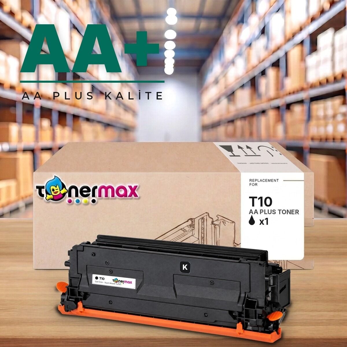 Canon T10 BK Siyah AA Plus muadil toner