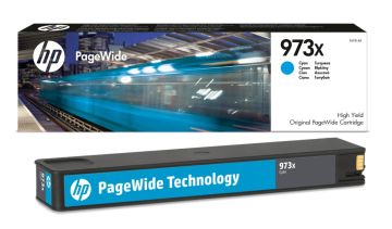 Hp 973X F6T81AE Mavi Orjinal Kartuş/ Page Wide Pro 452 / 477 / 552 / 577