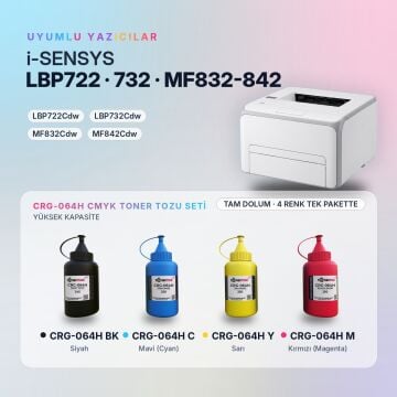 Canon CRG-064H Toner Tozu Takım / LBP722Cdw / LBP732Cdw / MF832Cdw / MF842Cdw