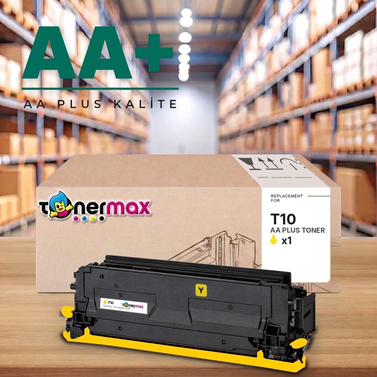 Canon T10 Y Sarı AA Plus muadil toner