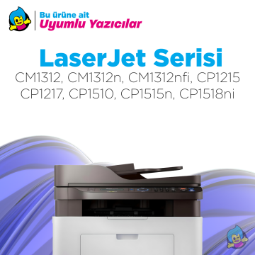 HP 125A CB541A  / CP1215 / CP1515 / CM1312 Mavi Orjinal Toneri