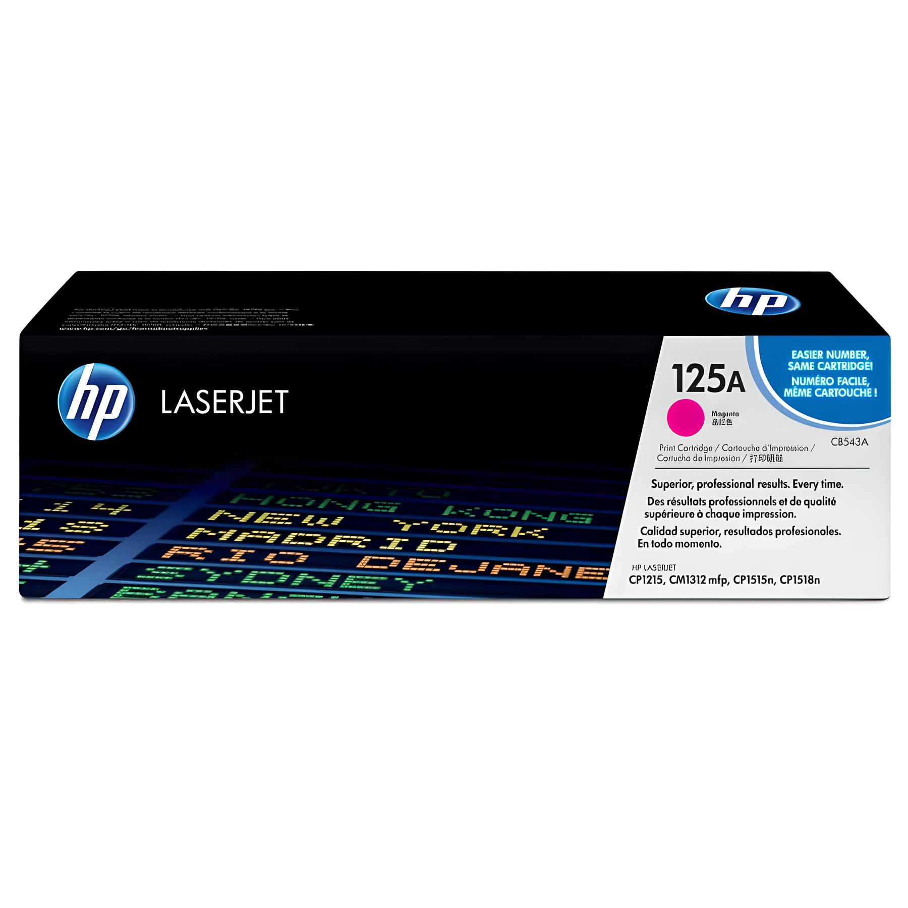 HP 125A Kırmızı Orijinal Toneri
