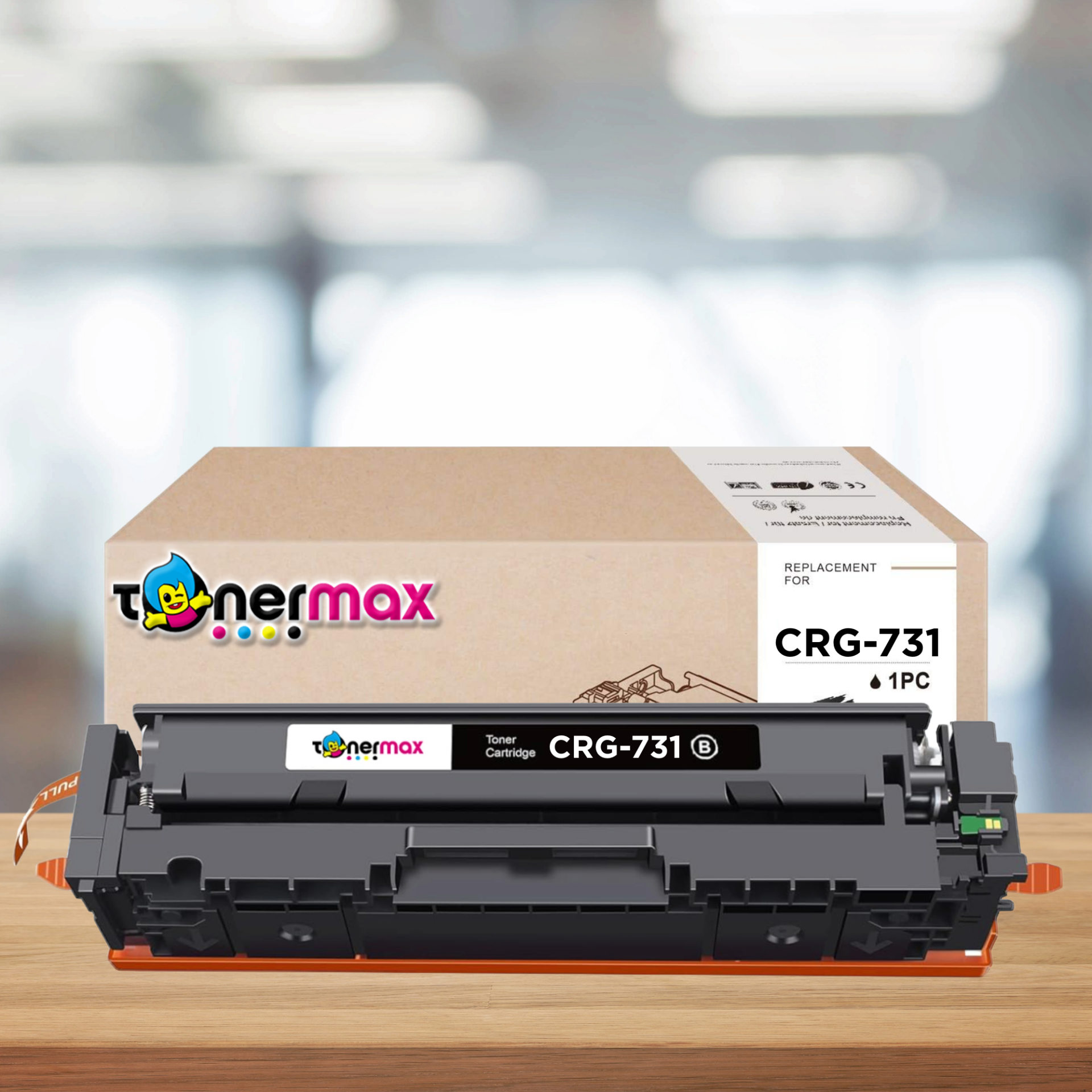 Canon CRG-731 BK / Siyah Muadil Toneri