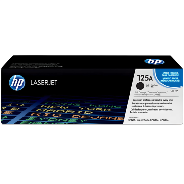 HP 125A CB540A  / CP1215 / CP1515 / CM1312 Siyah Orjinal Toneri