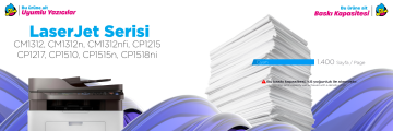HP 125A CB541A  / CP1215 / CP1515 / CM1312 Mavi Muadil Toneri - Çipsiz