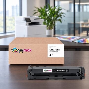Canon CRG-055 Siyah Muadil Toner - Çipli / LBP663Cdw / LBP664Cx / MF742Cdw / MF744Cdw / MF746Cx