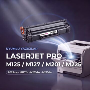 Hp CF283A / CF283X Toner Tozu 1000GR. / M201 / M125 / M225 / M127