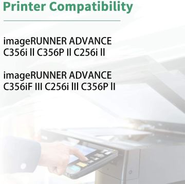 Canon C-EXV-55 Muadil Toner Set / IR-C256İ / IRC356İ/ IRC356P